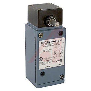 Honeywell Technologies HDLS Series Side Rotary Limit Switch DPDT Double Break 600V AC 10A Die Cast Zinc Housing LSM7N
