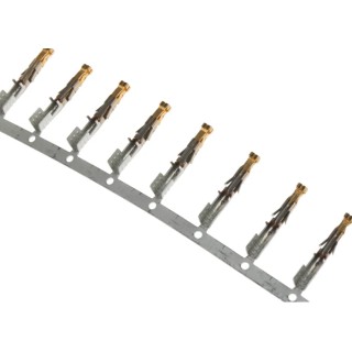 Molex 172063 Series Female Crimp Terminal 16 AWG Min Crimp 14 AWG Max Gold Plated Copper Alloy 23A Current 172063-0311