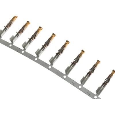 Molex 172063 Series Female Crimp Terminal 16 AWG Min Crimp 14 AWG Max Gold Plated Copper Alloy 23A Current 172063-0311