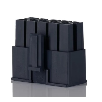 Molex Mega-Fit Male Connector Housing 5.7 mm Pitch 10 Way 2 Row Straight Nylon PCB Mount 170001-0110