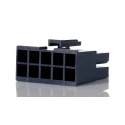 Molex Mega-Fit Male Connector Housing 5.7 mm Pitch 10 Way 2 Row Straight Nylon PCB Mount 170001-0110