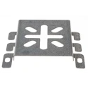 Cablofil International Universal Mounting Plate Pre-Galvanised Steel Cable Tray Accessory 19mm Width CM50XLGS