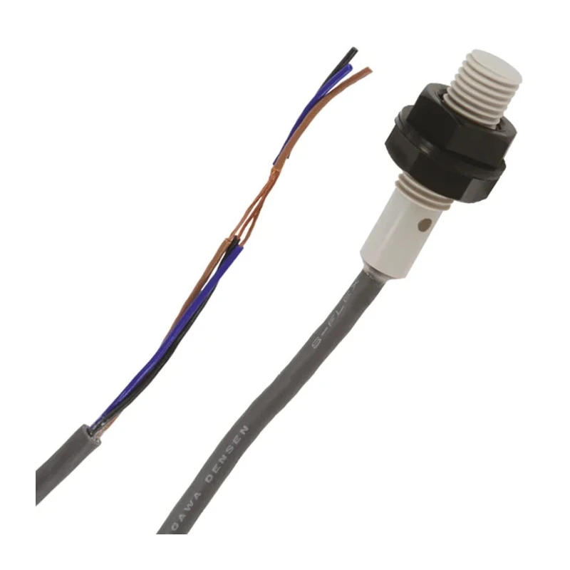 Omron Threaded Barrel Inductive Proximity Sensor M8 PNP 24V DC 1.5mm Detection E2F-X1R5F1 2M