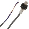 Omron Threaded Barrel Inductive Proximity Sensor M8 PNP 24V DC 1.5mm Detection E2F-X1R5F1 2M