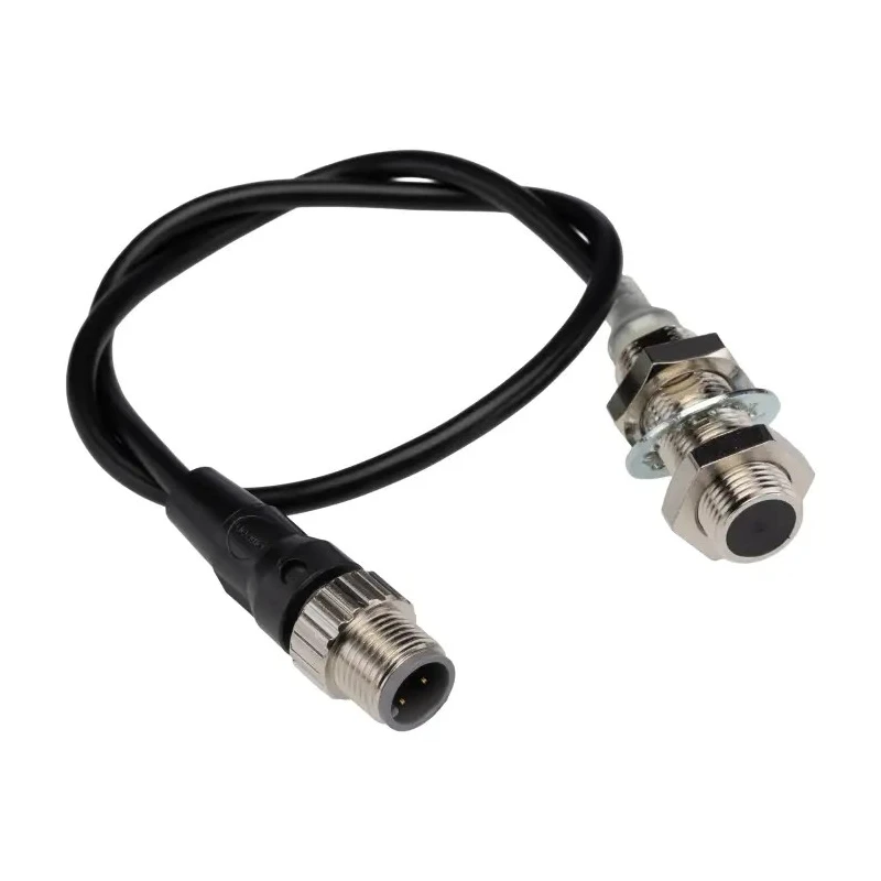 Omron Threaded Barrel Inductive Proximity Sensor M12 2-Wire 24V DC 3mm Detection Range E2E-X3D1-M1GJ 0.3M