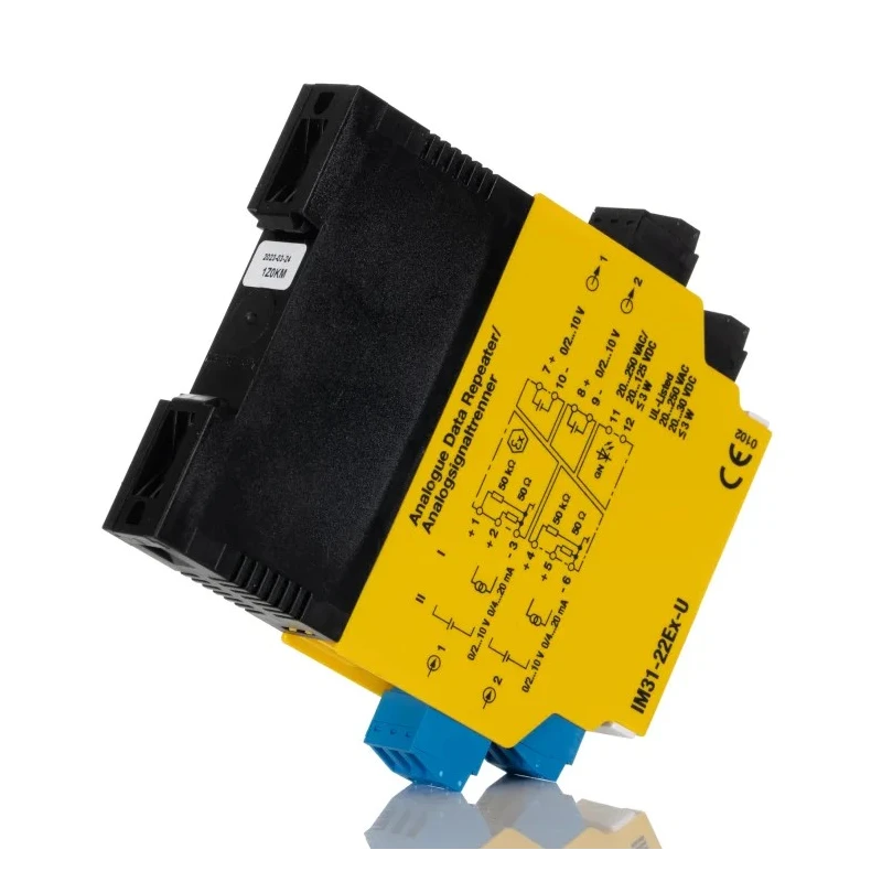 Turck 2 Channel Galvanic Barrier Analogue Signal Isolator IECEx/ATEX 20-250V AC IM31-22EX-U