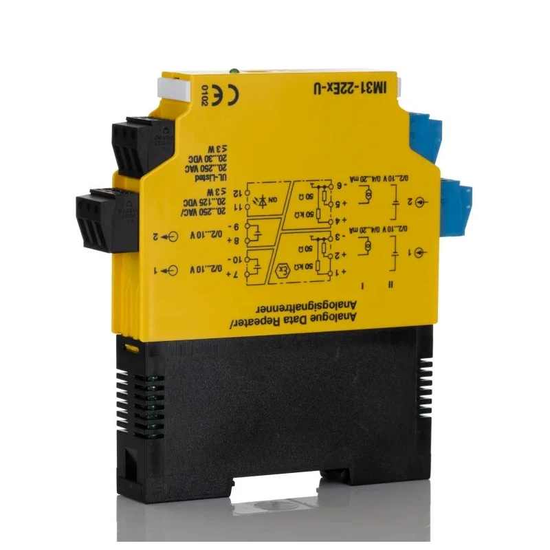 Turck 2 Channel Galvanic Barrier Analogue Signal Isolator IECEx/ATEX 20-250V AC IM31-22EX-U