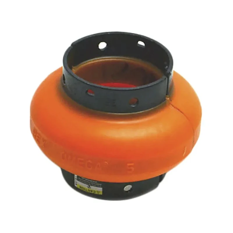 Rexnord Flexible Coupling Flector 3.5 in Urethane Material Torque Rating 21Nm Misalignment Capacity OMEGA-E2-ELEMENT