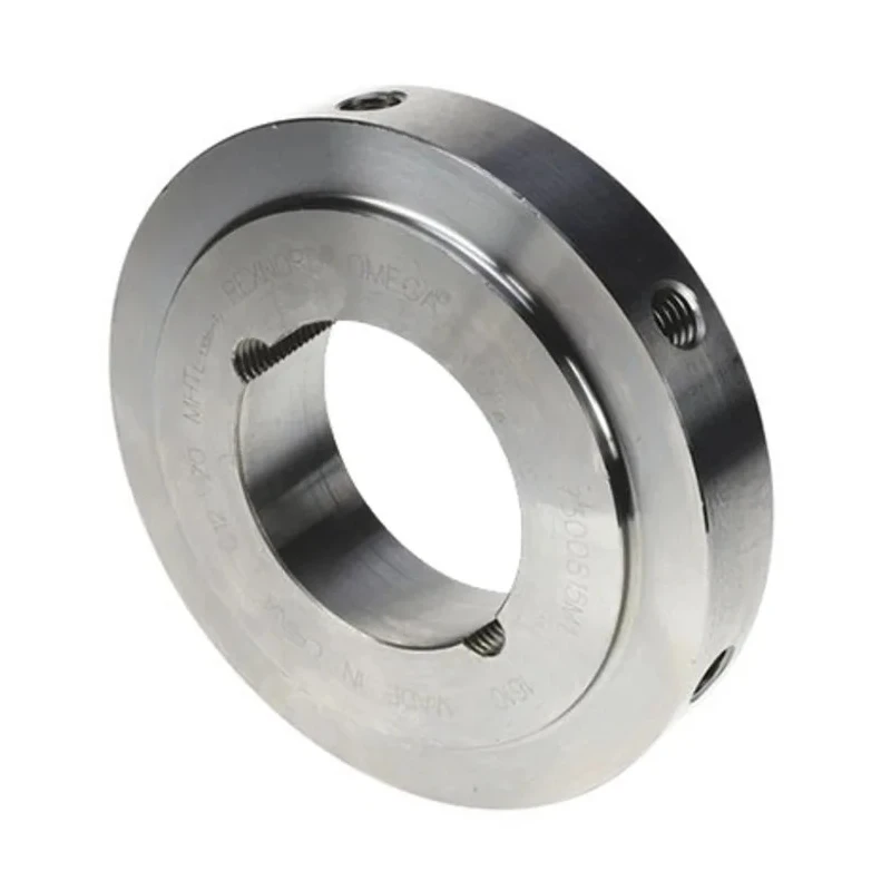 Rexnord 162 mm OD Tapered Bore Cast Iron Coupler 103 mm Length OMEGA-E10-HUB-T/L