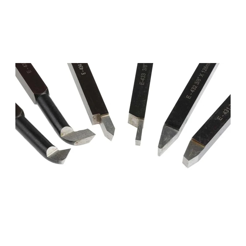 RS PRO 6 Piece Lathe Shaping Kit Cobalt High Speed Steel 125mm 696-083