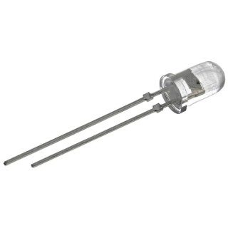 Cree LED Red 5 mm (T-1 3/4) Through Hole LED 2.6 V Forward Voltage 50 mA Forward Current 130 mW Power C503B-RCS-CW0Z0AA1