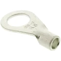 RS PRO Uninsulated Ring Terminal 8.4 mm Stud Size 12 AWG to 10 AWG Wire Size Grey 809-2268