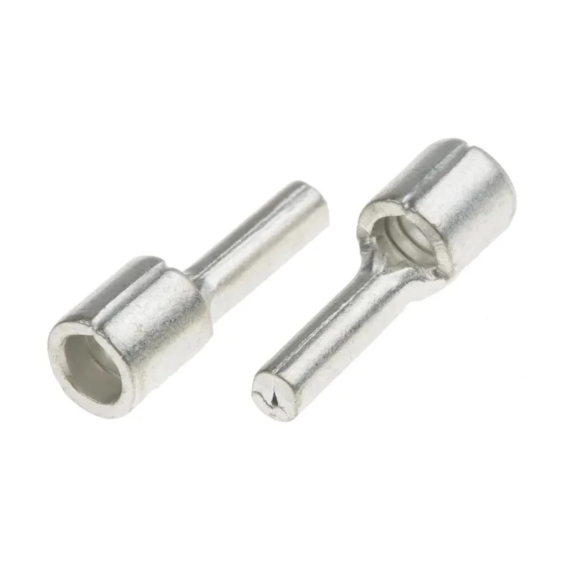 RS PRO Uninsulated Crimp Pin Connector 12 AWG to 10 AWG Copper Contact 2.8 mm Diameter 10 mm Length 809-2353