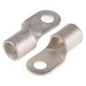 RS PRO Uninsulated Ring Terminal, Copper Contact, Tin Plating, 8.4 mm Stud Size, 1 AWG Wire Size, Grey 809-2331