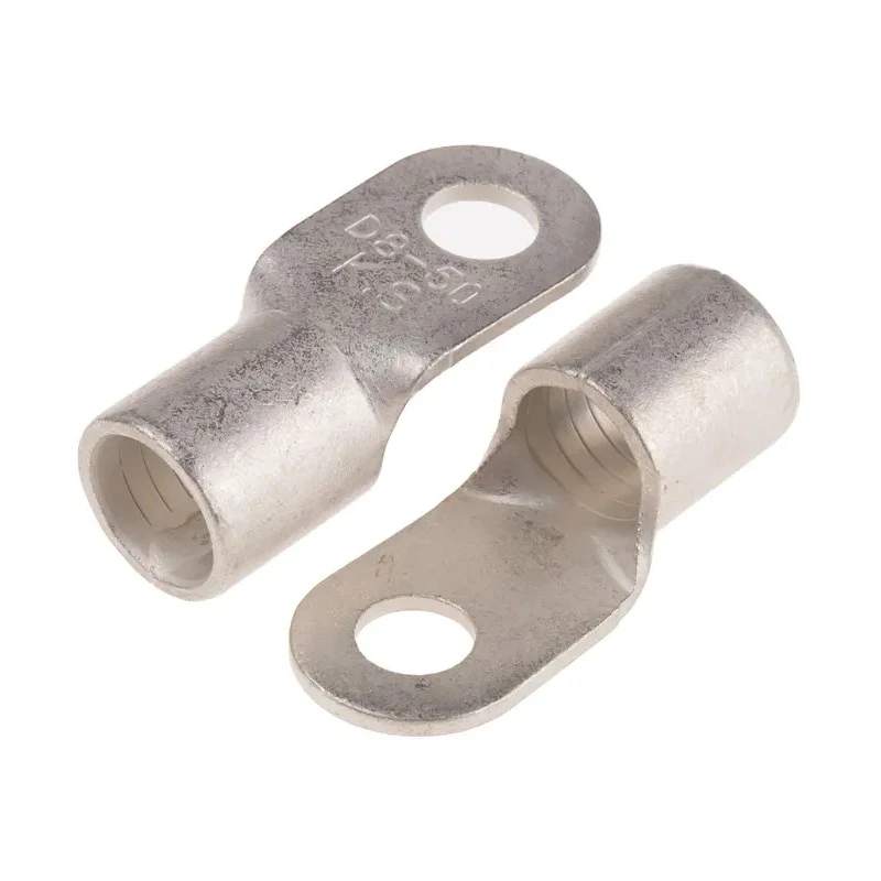 RS PRO Uninsulated Ring Terminal, Copper Contact, Tin Plating, 8.4 mm Stud Size, 1 AWG Wire Size, Grey 809-2331