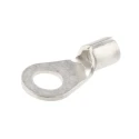 RS PRO Uninsulated Ring Terminal 4.3 mm Stud Size 16 AWG 14 AWG Wire Size Grey 809-2243