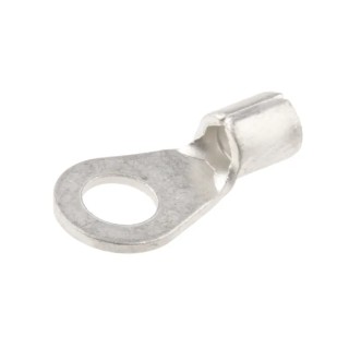 RS PRO Uninsulated Ring Terminal 4.3 mm Stud Size 16 AWG 14 AWG Wire Size Grey 809-2243
