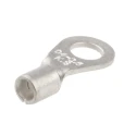 RS PRO Uninsulated Ring Terminal 4.3 mm Stud Size 16 AWG 14 AWG Wire Size Grey 809-2243