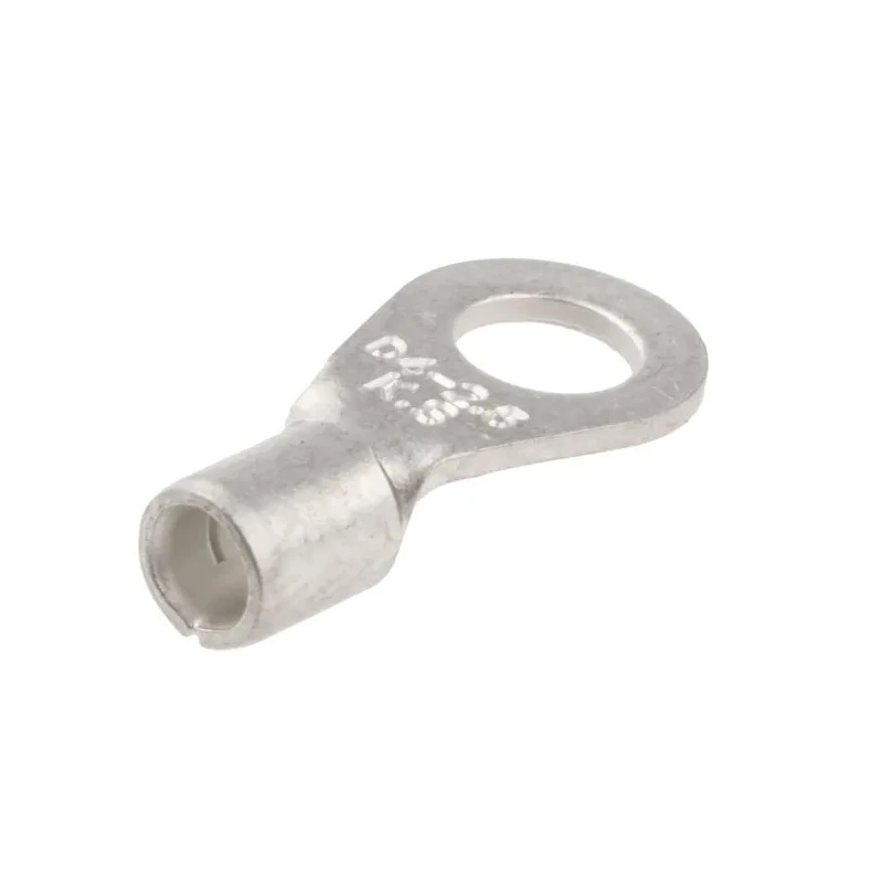 RS PRO Uninsulated Ring Terminal 4.3 mm Stud Size 16 AWG 14 AWG Wire Size Grey 809-2243
