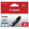 Canon Cyan Ink Cartridge CLI-551XL Compatible with iP7250, iP7850, IX6850, MG5450, MG5550, MG6350, MG6450 CACLI551XLC