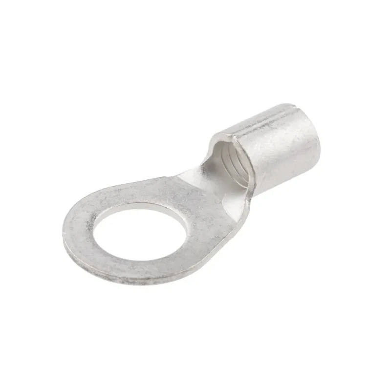 RS PRO Uninsulated Ring Terminal 10.5 mm Stud Size 6 AWG Wire Size Copper Tin Plated 150°C 809-2290