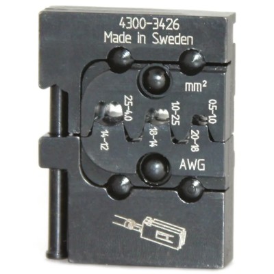 RS PRO Crimp Die Set, Coaxial Type Crimp Die, Insulated, Black 810-0745