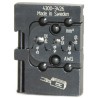 RS PRO Crimp Die Set, Coaxial Type Crimp Die, Insulated, Black 810-0745