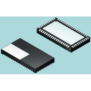 Microchip 56-Pin QFN Ethernet Transceiver LAN8820I-ABZJ 2.25 V to 3.3 V RMII Full Duplex/Half Duplex