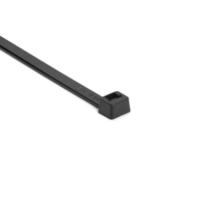 HellermannTyton Inside Serrated Black Polyamide 66 Cable Tie 387 mm x 7.6 mm 111-12050 T120R(E)-PA66HS-BK