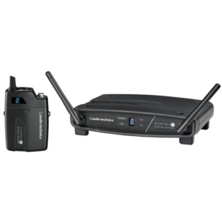 Audio-Technica 2.4GHz Belt Pack Wireless Dynamic Microphone with 20 Hz Frequency Response ATW1101