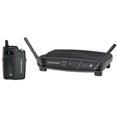 Audio-Technica 2.4GHz Belt Pack Wireless Dynamic Microphone with 20 Hz Frequency Response ATW1101