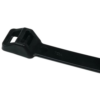 HellermannTyton Cable Tie Inside Serrated 370 mm x 12.5 mm Black Polyamide 66 T250X-PA66-BK 111-25102 T250X-PA66-BK