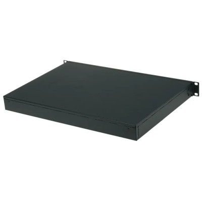 nVent SCHROFF 1 U 19 in Rack Mount Case Interscale M, Steel Case, Aluminium Front Panel, 310 mm Depth, 444 mm 14821107