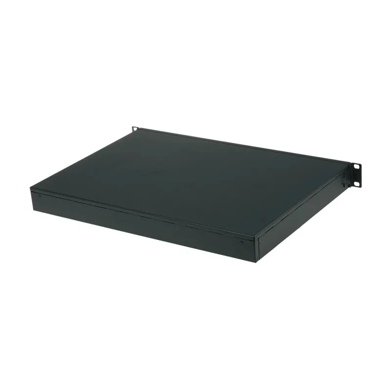 nVent SCHROFF 1 U 19 in Rack Mount Case Interscale M, Steel Case, Aluminium Front Panel, 310 mm Depth, 444 mm 14821107