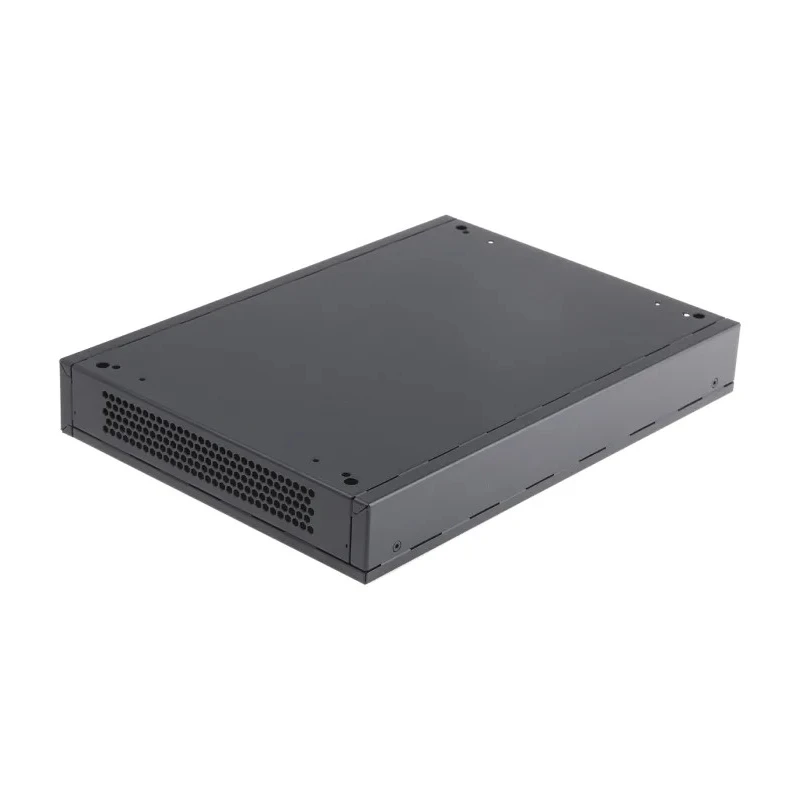 nVent SCHROFF 1U 19 in Rack Mount Case Interscale M Ventilated Steel External, Aluminium Front Panel, 221 mm Depth 14825175