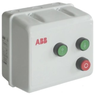 ABB DOL Starter 3 Phase 400V AC, 7.5 kW, IP55 Steel Enclosure 1TVC400072S5699