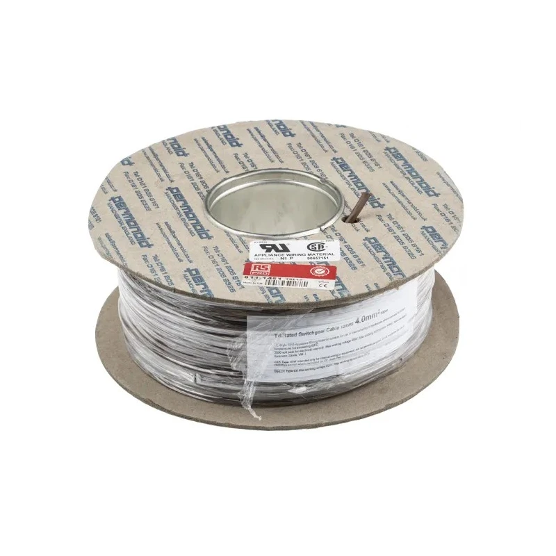 RS PRO Brown 4 mm² Hook Up Wire, 12 AWG, 52x0.3 mm Core Strands, 100 m Length, Polyvinyl Chloride Insulation 811-1451