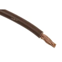 RS PRO Brown 4 mm² Hook Up Wire, 12 AWG, 52x0.3 mm Core Strands, 100 m Length, Polyvinyl Chloride Insulation 811-1451