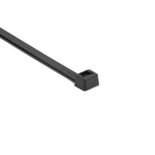 HellermannTyton Inside Serrated Black Polyamide 66 Cable Tie 760 mm Length x 7.6 mm Width 111-12440 T120L-PA66HS-BK