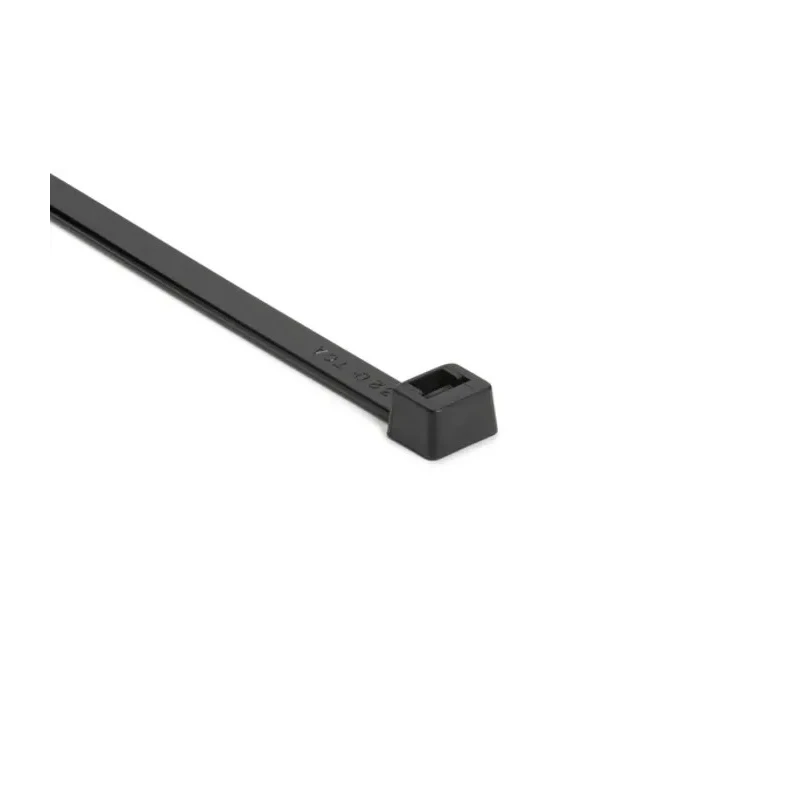 HellermannTyton Inside Serrated Black Polyamide 66 Cable Tie 760 mm Length x 7.6 mm Width 111-12440 T120L-PA66HS-BK