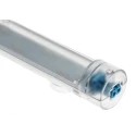 STEGO LED On-Off Enclosure Lamp, 48V dc, 5W, 351mm Length, 6500k, Transparent Plastic Housing 02540.1-03