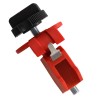Brady Red 2-Lock Lockout Glass Reinforced Nylon Miniature Circuit Breaker Switch Lockouts 7.14mm 090854