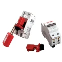 Brady Red 2-Lock Lockout Glass Reinforced Nylon Miniature Circuit Breaker Switch Lockouts 7.14mm 090854