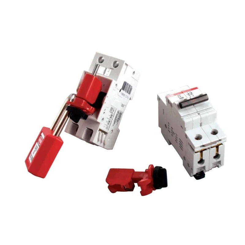 Brady Red 2-Lock Lockout Glass Reinforced Nylon Miniature Circuit Breaker Switch Lockouts 7.14mm 090854