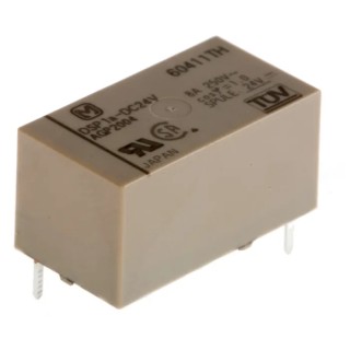Panasonic PCB Power Relay 24V DC Coil 5A Switching Current SPST DSP1A24D