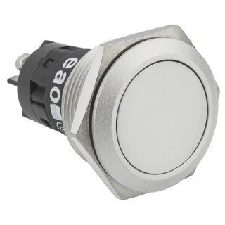 EAO 82 Series Push Button Switch Momentary Panel Mount 22.3 mm Cutout SPDT IP65 IP67 240 V 250 V AC 82-6552.1000