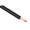 RS PRO Black 1 mm² Hook Up Wire, 18 AWG, 32/0.2 mm Core Strands, 25 m Length, Polyvinyl Chloride Jacket 811-4416