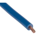 RS PRO Blue 1 mm² Hook Up Wire, 18 AWG, 32/0.2 mm Core Strands, 100 m Length, Polyvinyl Chloride Insulated 811-4481