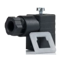 RS PRO 3P+E DIN 43650 C Solenoid Valve Connector Female 250V ac Voltage 811-8229