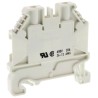 Wieland Feed Through Terminal Block WT 2.5 Series, White, 2.5mm², 1-Level, Screw Termination, 1kV, 24A, ATEX 58.503.0055.2
